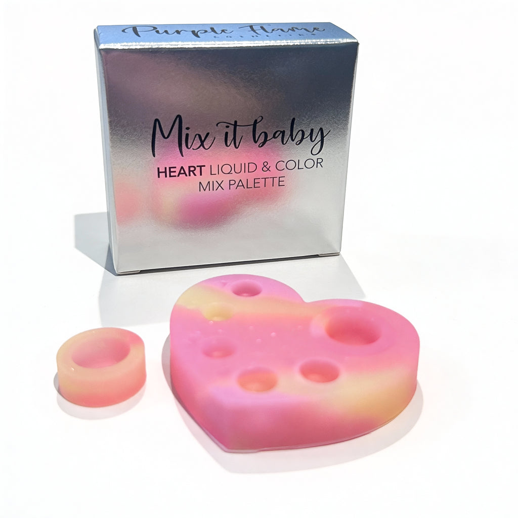Mix it baby – Heart Liquid & Color Mix Palette